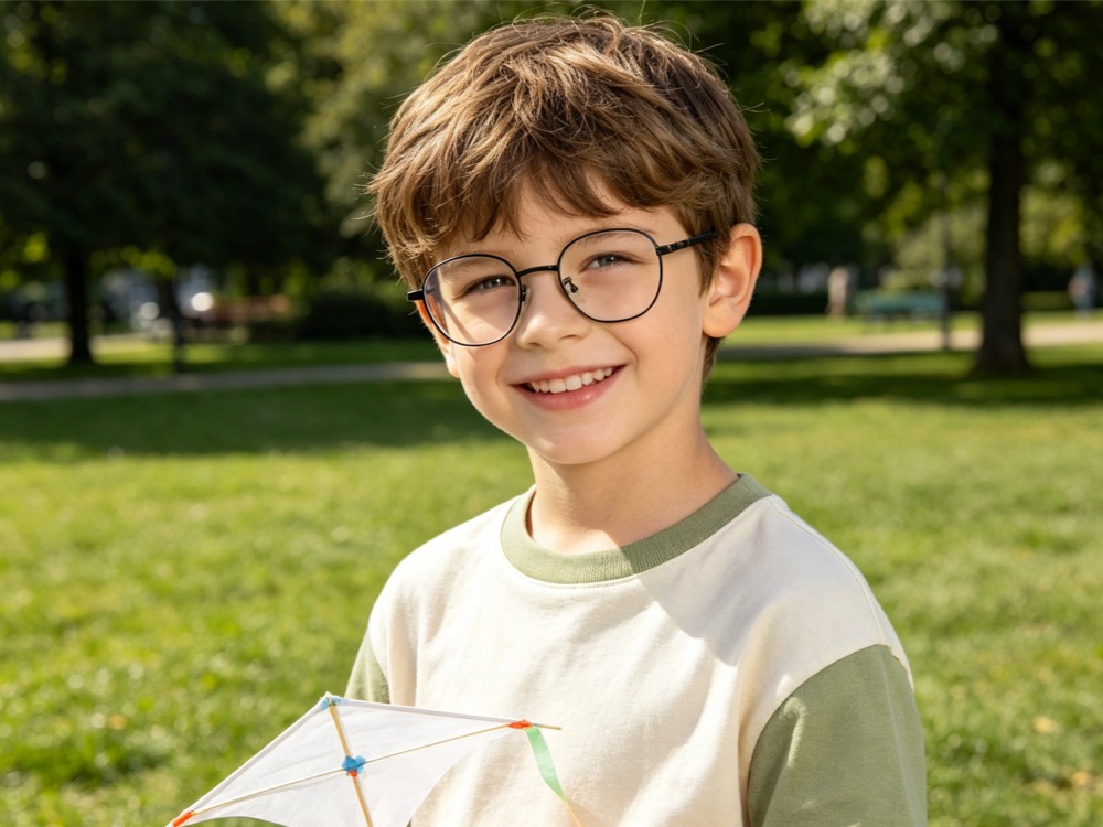 Dylan - Round Prescription Glasses for Kids