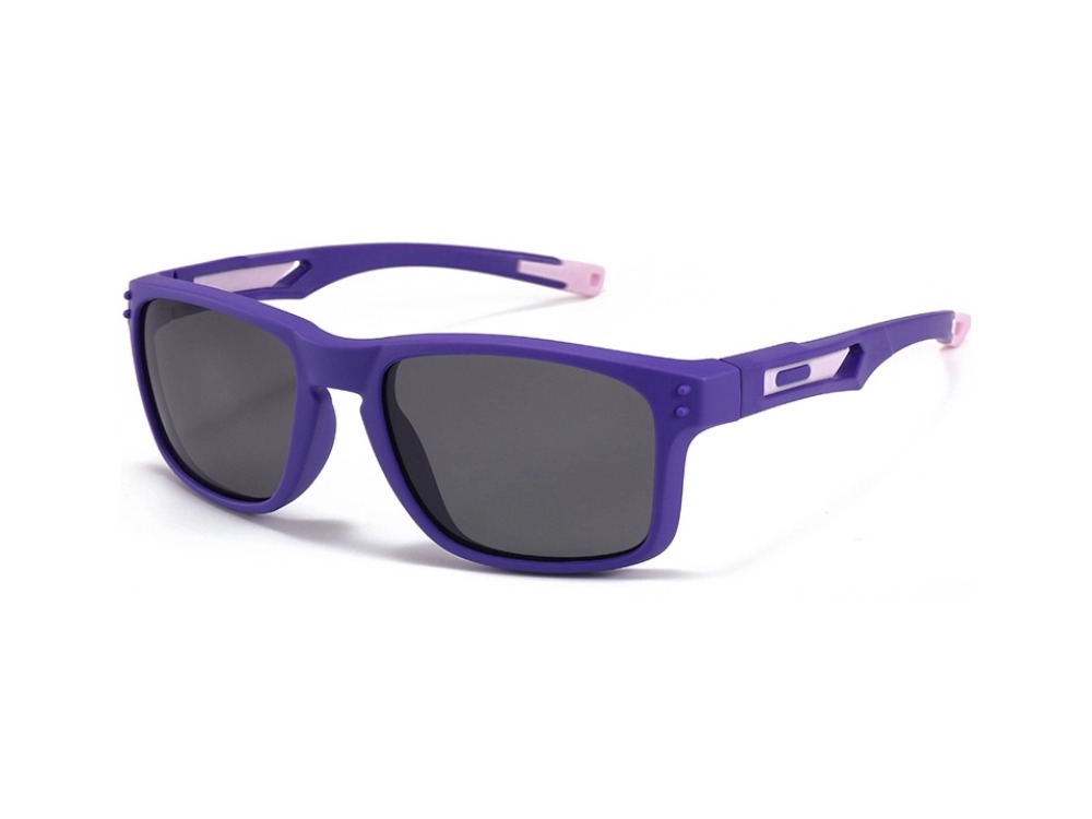 Lester - Rectangle Polarized Prescription Sunglasses for Kids