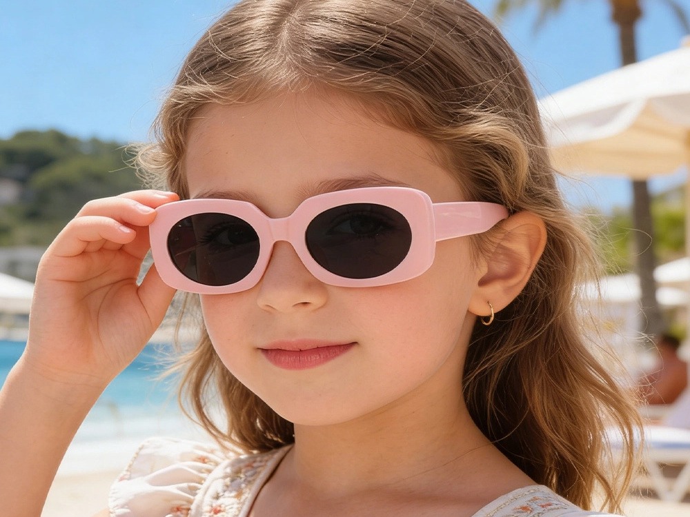 Jerome - Rectangle Prescription Sunglasses for Kids
