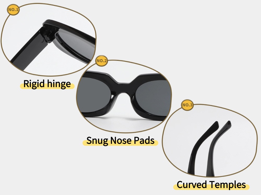 Jerome - Rectangle Prescription Sunglasses for Kids