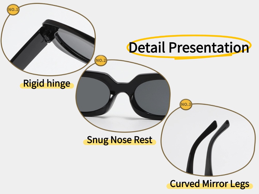 Jerome - Rectangle Prescription Sunglasses for Kids