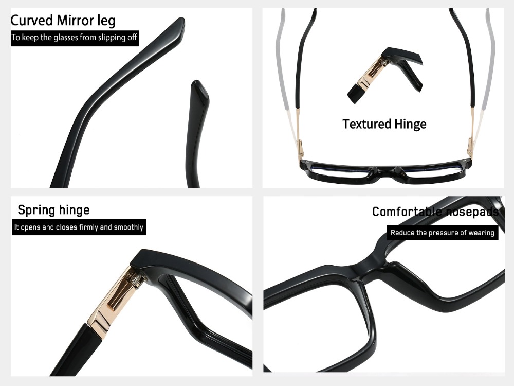 Edgar - Square Prescription Glasses