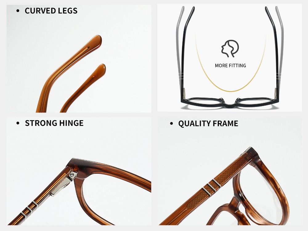 Eugene - Rectangle Prescription Glasses
