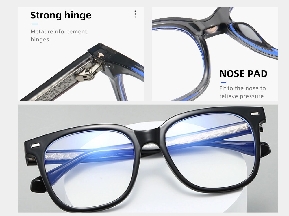 Ezekiel - Rectangle Prescription Glasses