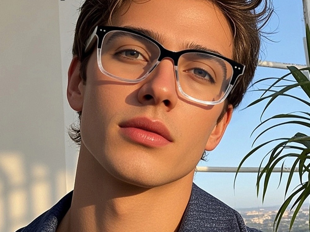 Gideon - Square Prescription Glasses
