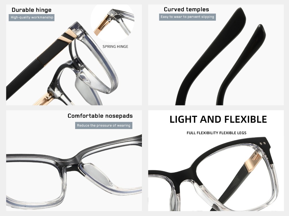 Gideon - Square Prescription Glasses