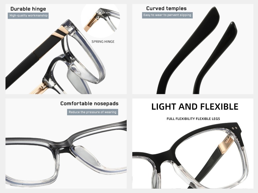 Gideon - Square Prescription Glasses
