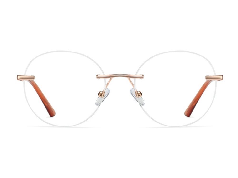 Nora - Rimless Prescription Glasses