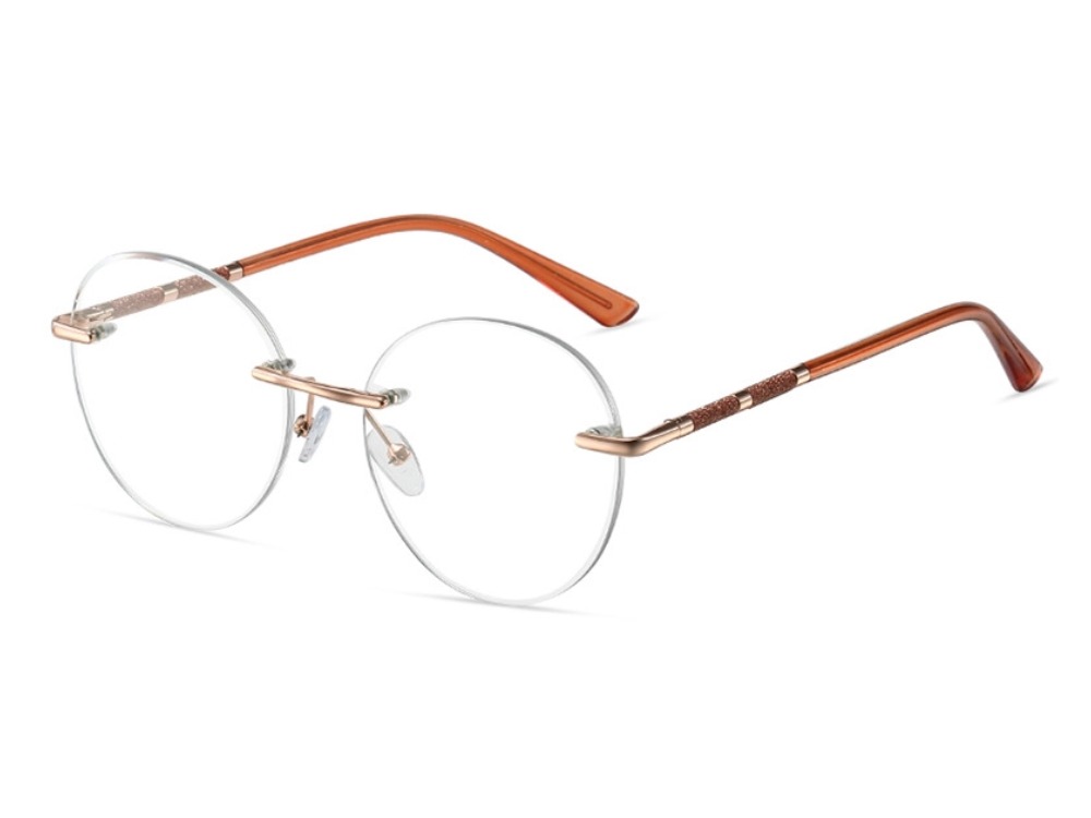 Nora - Rimless Prescription Glasses