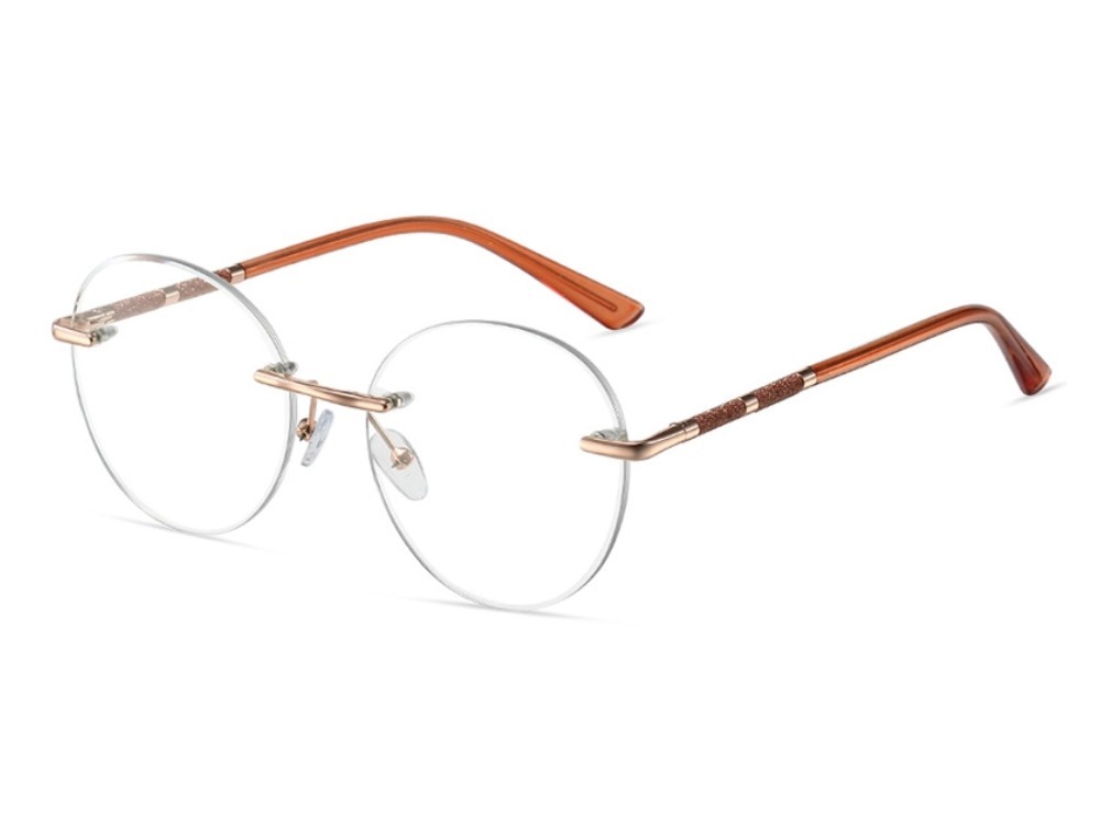 Nora - Rimless Prescription Glasses