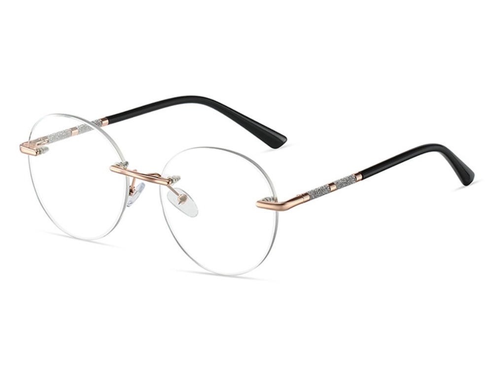 Nora - Rimless Prescription Glasses