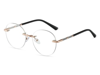 Nora - Rimless Prescription Glasses