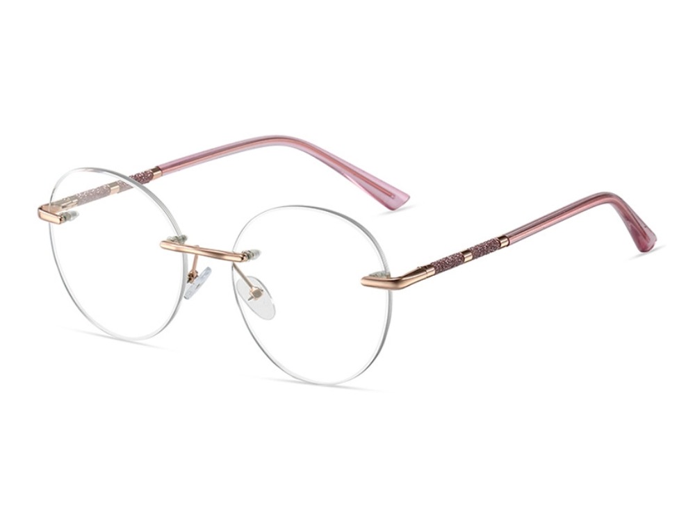 Nora - Rimless Prescription Glasses