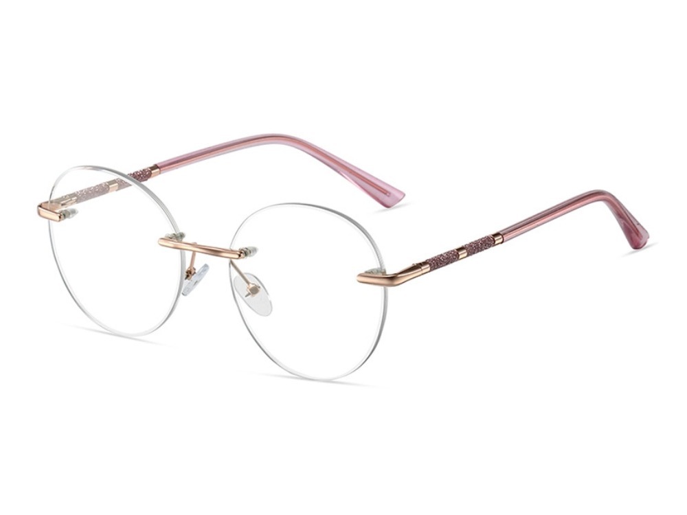 Nora - Rimless Prescription Glasses