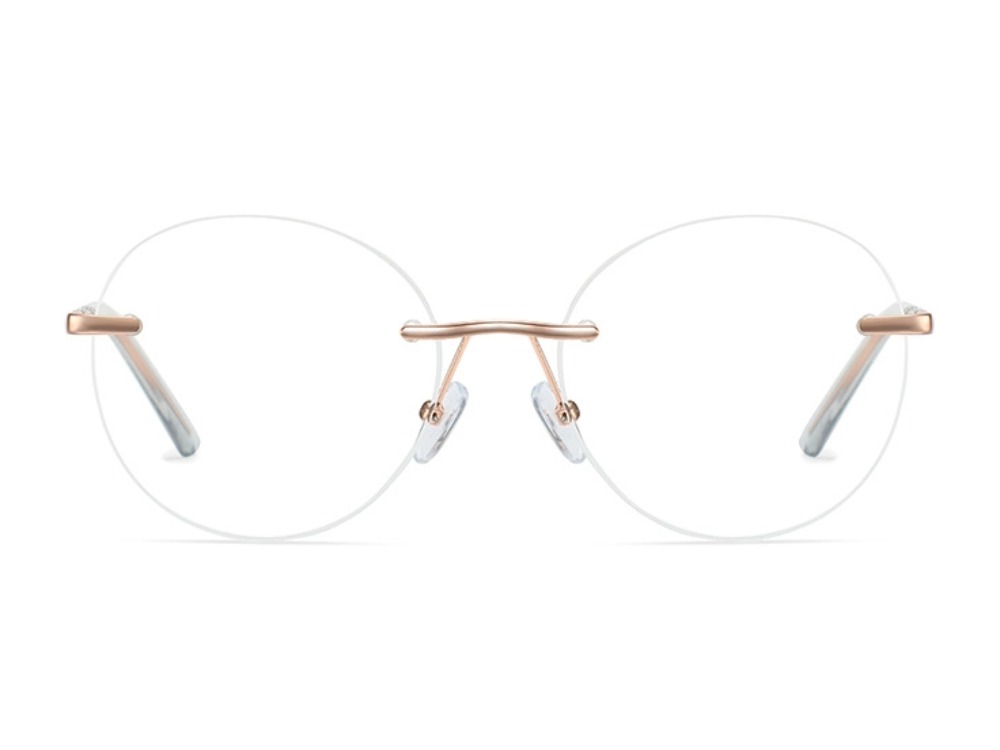 Nora - Rimless Prescription Glasses