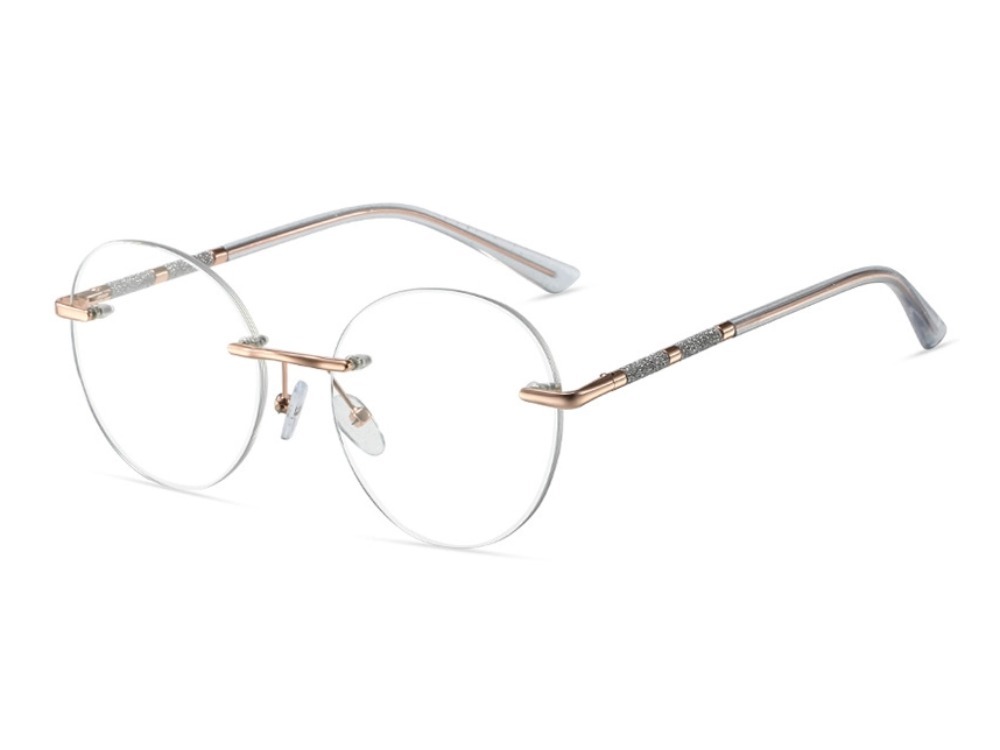 Nora - Rimless Prescription Glasses