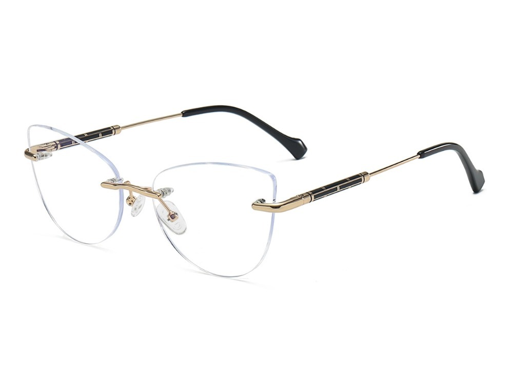 Mila - Rimless Prescription Glasses