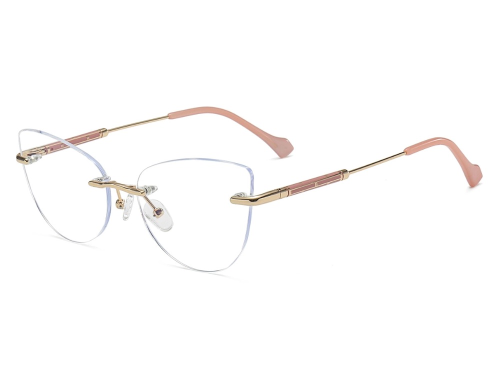 Mila - Rimless Prescription Glasses