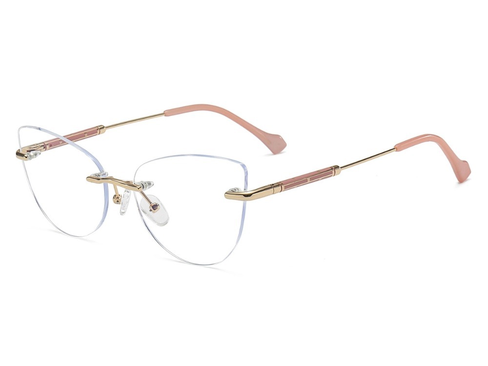 Mila - Rimless Prescription Glasses