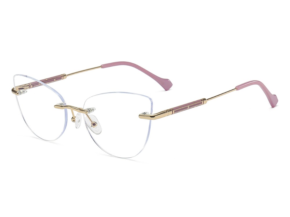 Mila - Rimless Prescription Glasses