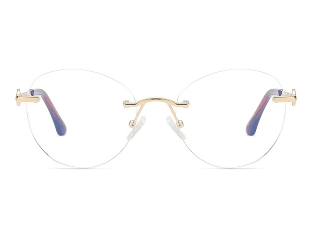 Iris - Rimless Prescription Glasses