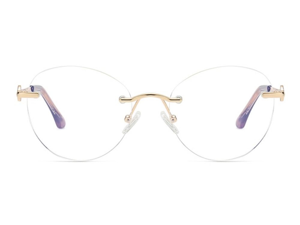 Iris - Rimless Prescription Glasses
