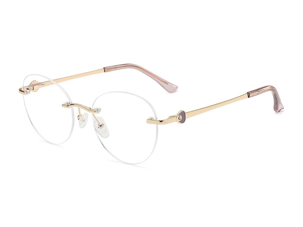 Iris - Rimless Prescription Glasses