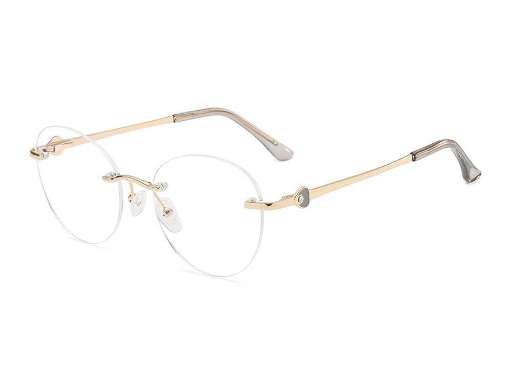 Iris - Rimless Prescription Glasses