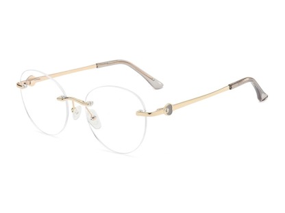 Iris - Rimless Prescription Glasses