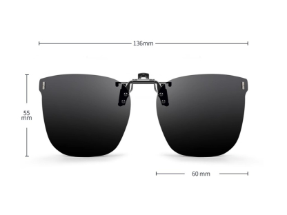 Barry - Polarized Clip-on Sunglasses Lens