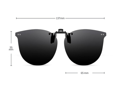 Barry - Polarized Clip-on Sunglasses Lens