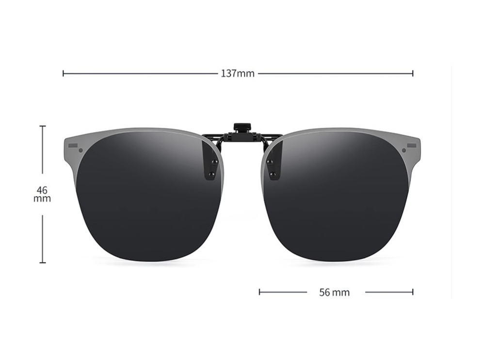 Barry - Polarized Clip-on Sunglasses Lens