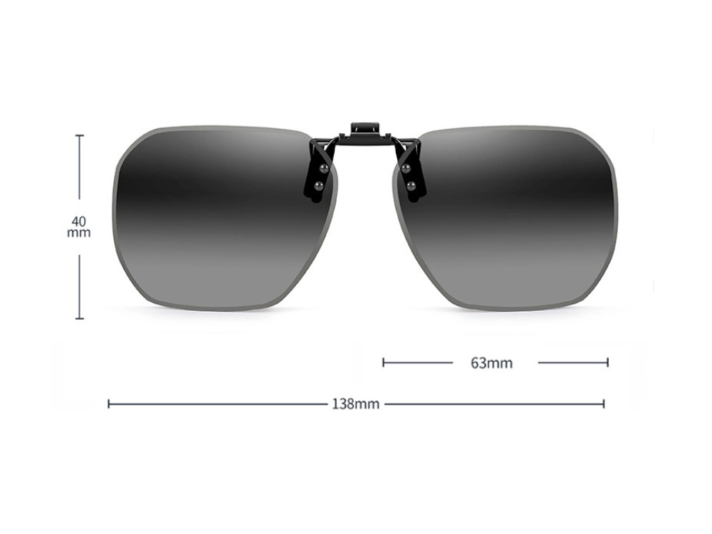 Jerry - Polarized Clip-on Sunglasses Lenses