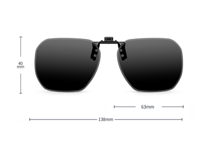 Jerry - Polarized Clip-on Sunglasses Lens