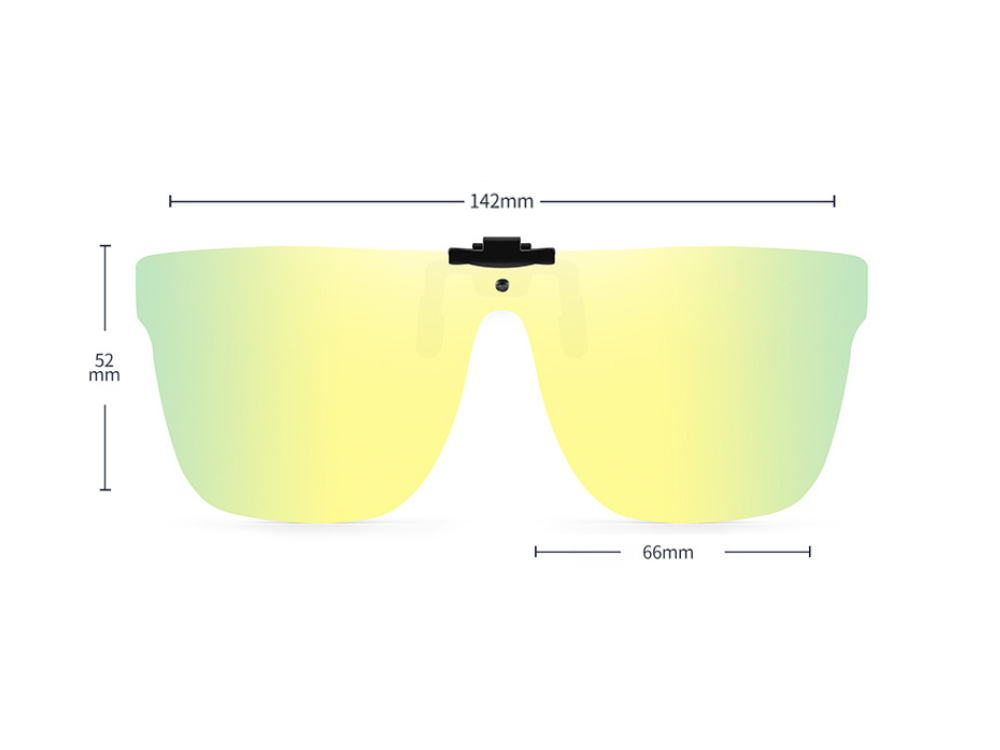 Larry - Polarized Clip-on Sunglasses Lens