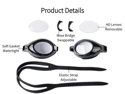 Arlo - Prescription Swimming Goggles