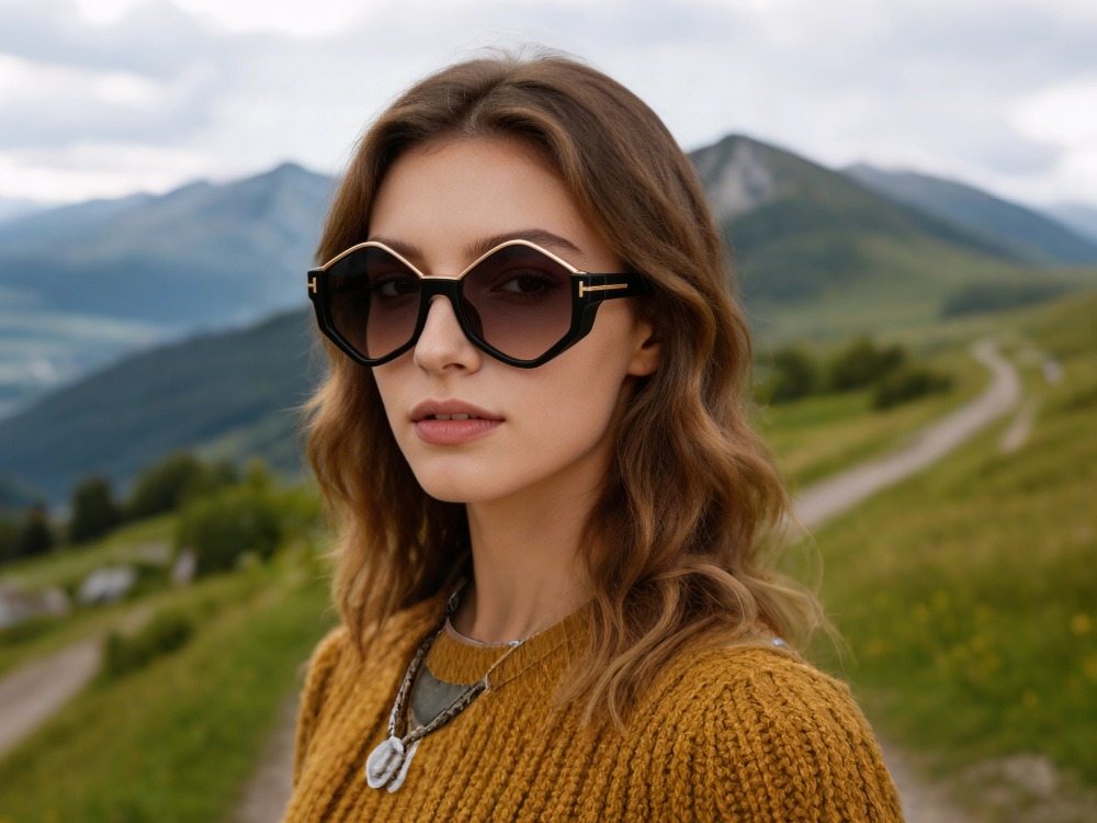 Zoe - Geometric Prescription Sunglasses
