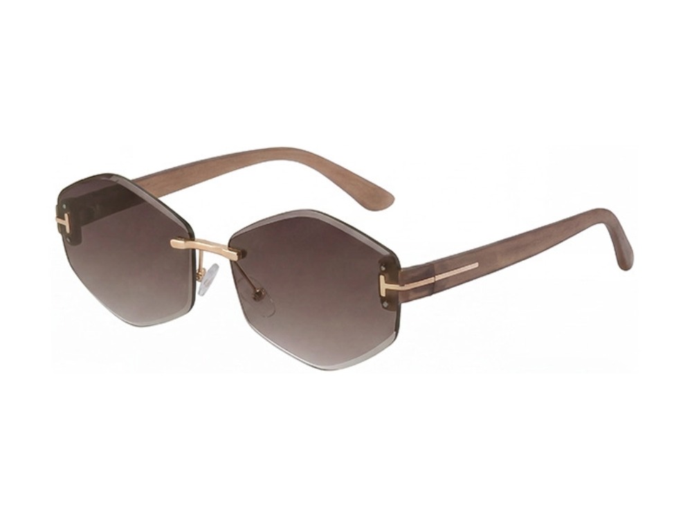 Sadie - Rimless Prescription Sunglasses