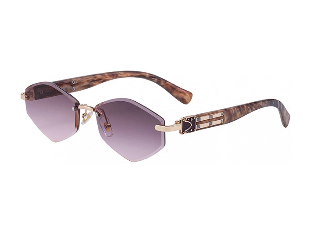 Lila - Rimless Prescription Sunglasses