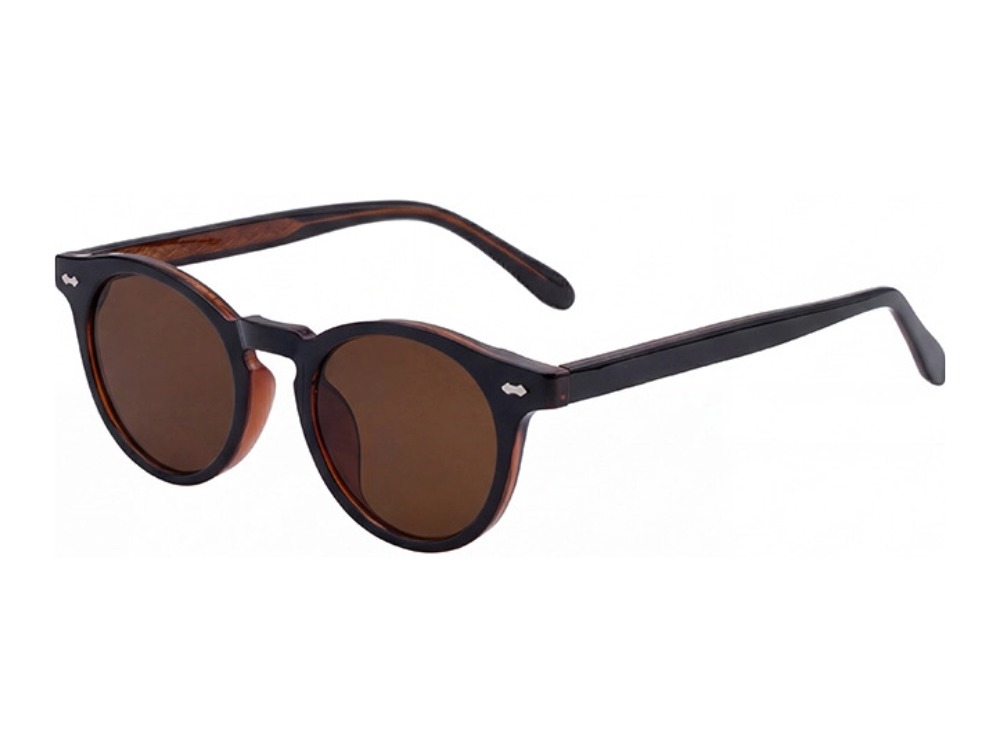 Olive - Round Prescription Sunglasses