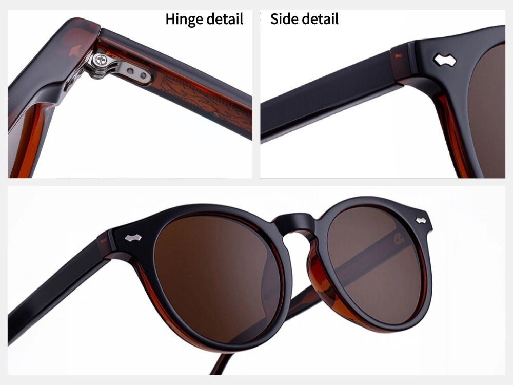 Olive - Round Prescription Sunglasses