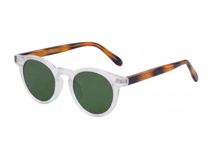 Olive - Round Prescription Sunglasses
