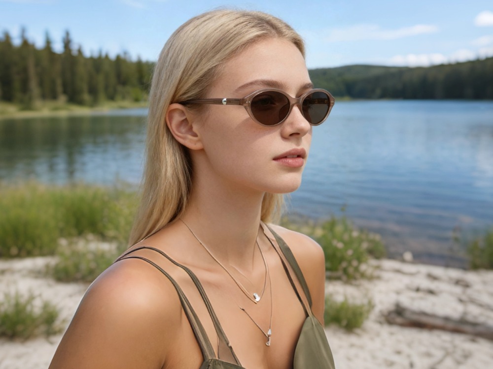 Thea - Round Polarized Prescription Sunglasses