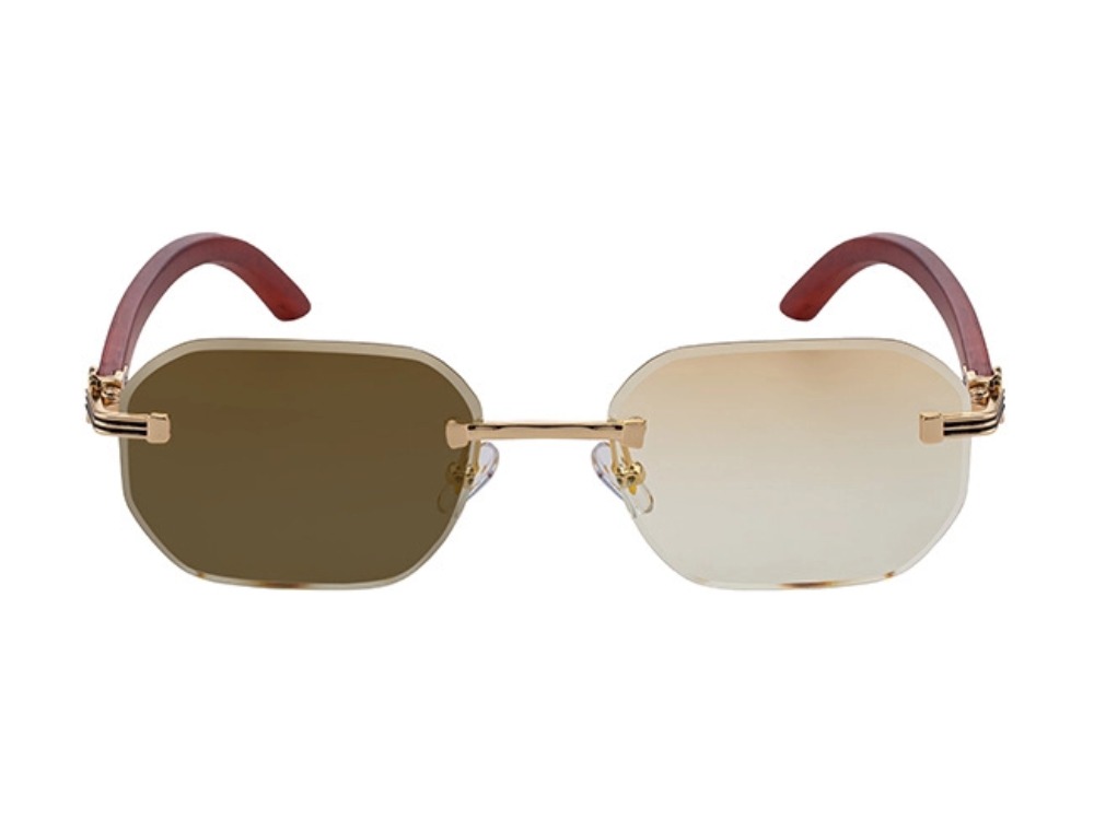 Gigi - Rimless Photochromic Prescription Sunglasses