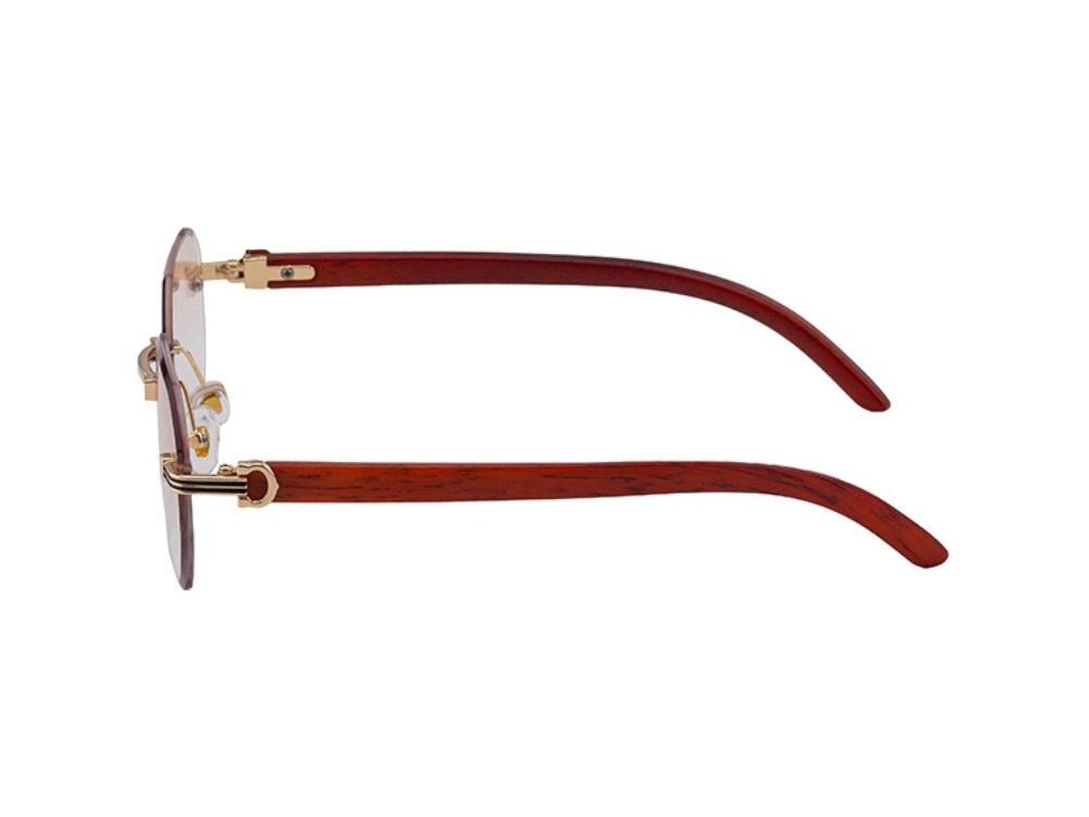 Gigi - Rimless Photochromic Prescription Sunglasses