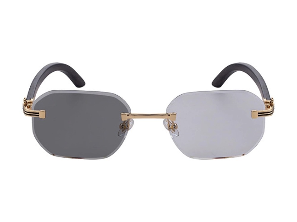 Gigi - Rimless Photochromic Prescription Sunglasses