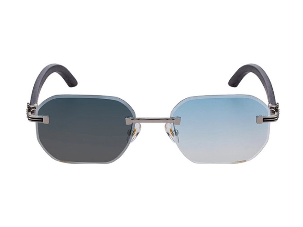 Gigi - Rimless Photochromic Prescription Sunglasses