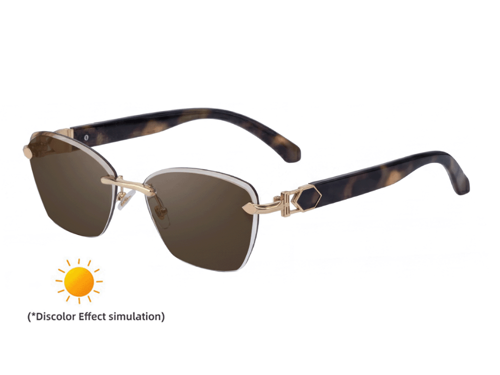Orion - Rimless Photochromic Prescription Sunglasses