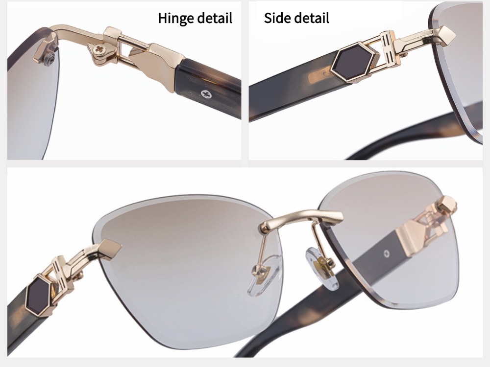 Orion - Rimless Photochromic Prescription Sunglasses