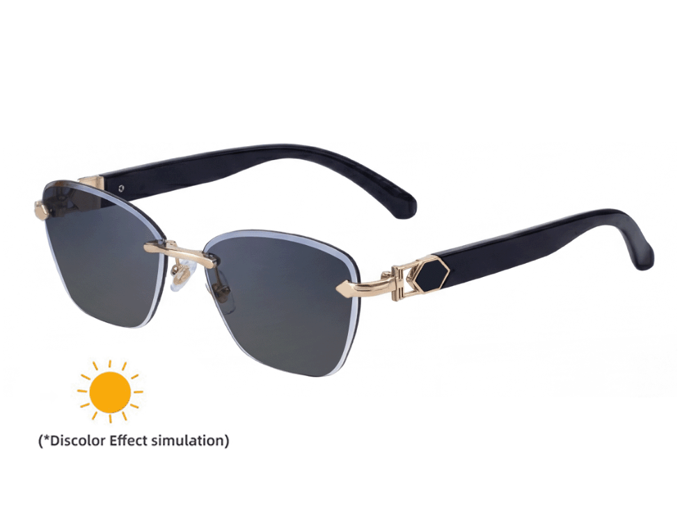 Orion - Rimless Photochromic Prescription Sunglasses